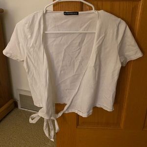 Brandy Melville Wrapped Top